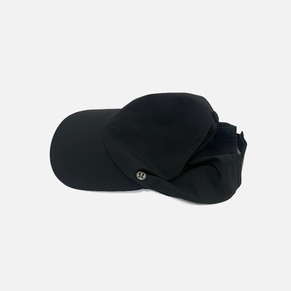 Lululemon Accessories - Lululemon Workout Hat OS Black Adjustable Womens Gym Running
